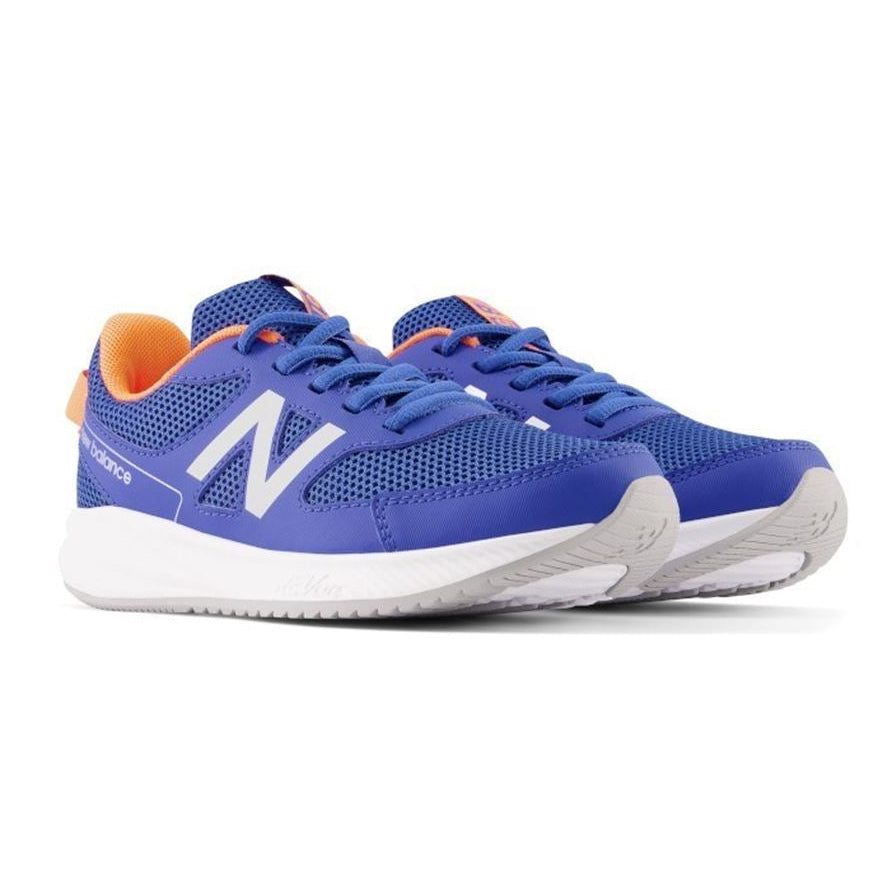 New Balance Sneakers YK570LC3 albastru, adidași de alergare ușori, cu detalii din plasă pentru confort zilnic.