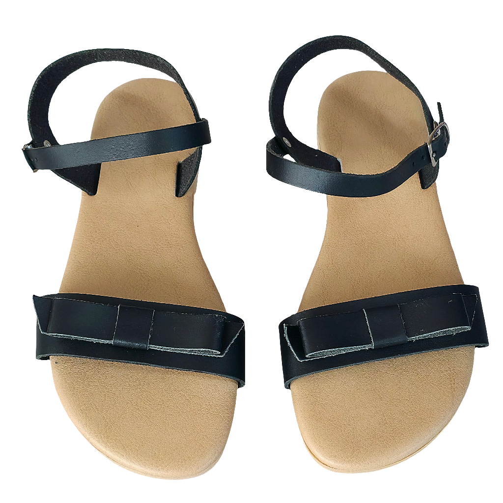 Sandale dama din piele naturala neagra, Joy Nero, Made in Italy, Colectia Vara 2025, confortabile si elegante.