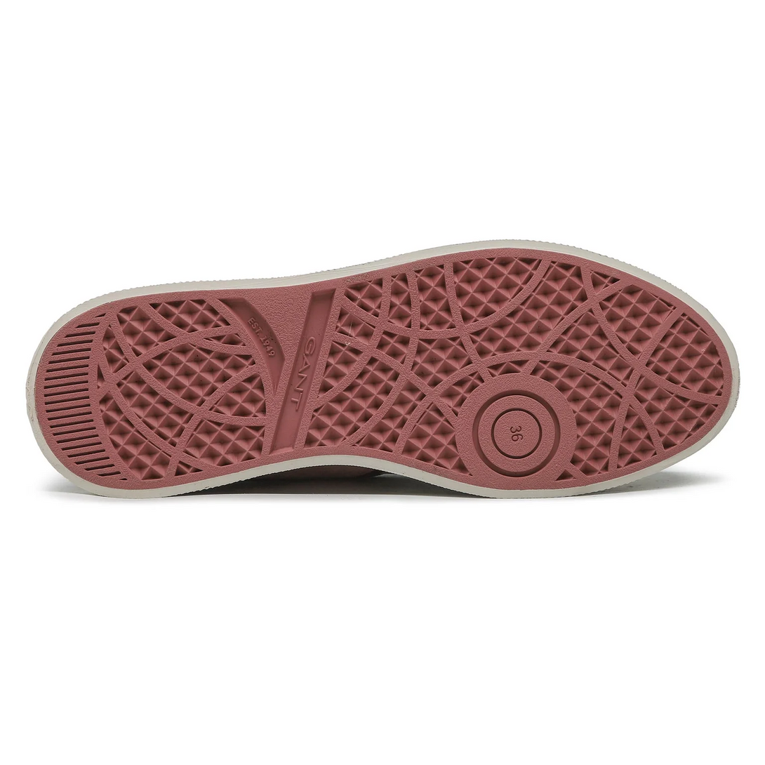 Sole of GANT Sneakers Avona White-Rose showing intricate design and texture details.